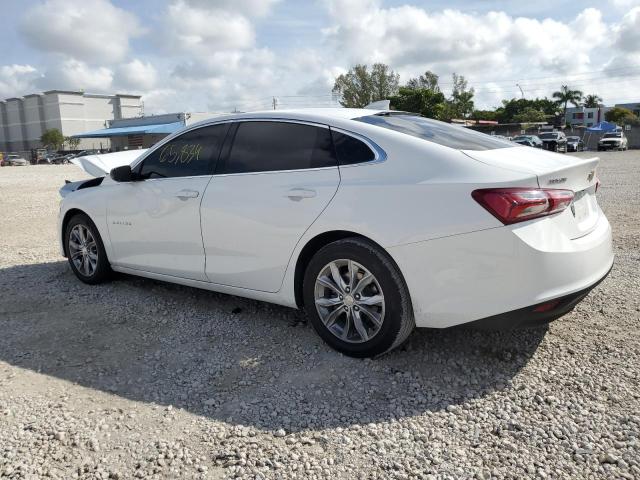 1G1ZD5ST7MF063320 - 2021 CHEVROLET MALIBU LT WHITE photo 2