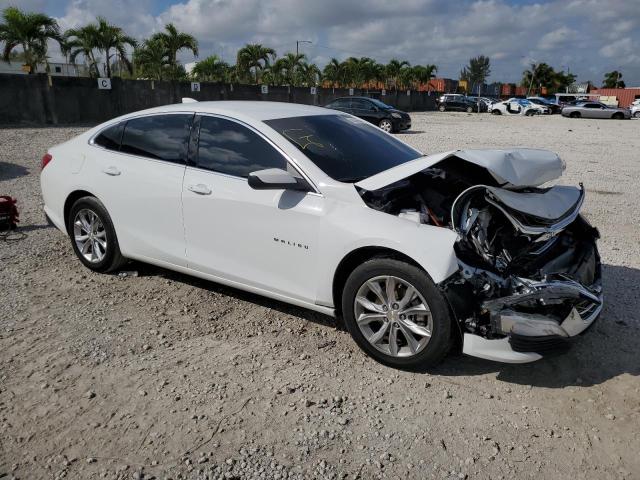 1G1ZD5ST7MF063320 - 2021 CHEVROLET MALIBU LT WHITE photo 4