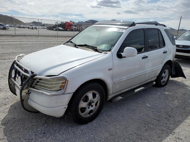 4JGAB72E91A239490 - 2001 MERCEDES-BENZ ML 430 WHITE photo 1