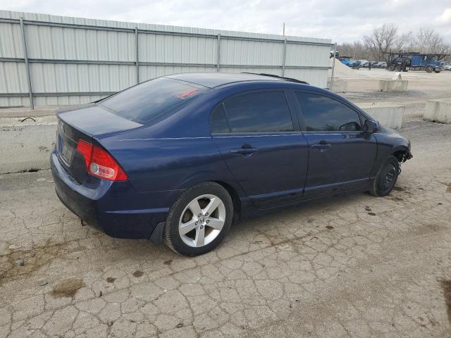 1HGFA16867L058733 - 2007 HONDA CIVIC EX BLUE photo 3