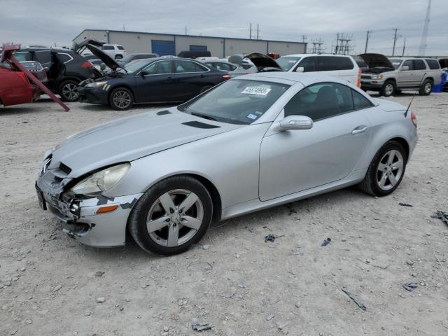 WDBWK54F07F144069 - 2007 MERCEDES-BENZ SLK 280 SILVER photo 1