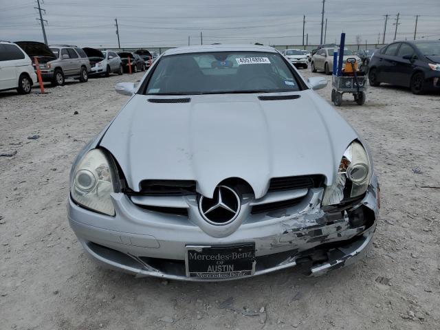 WDBWK54F07F144069 - 2007 MERCEDES-BENZ SLK 280 SILVER photo 5