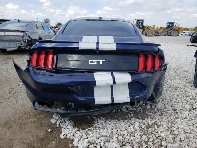 1FA6P8CF7K5122323 - 2019 FORD MUSTANG GT BLUE photo 6
