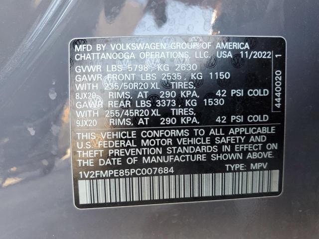 1V2FMPE85PC007684 - 2023 VOLKSWAGEN ID.4 PRO S ნაცრისფერი ფოტო 14