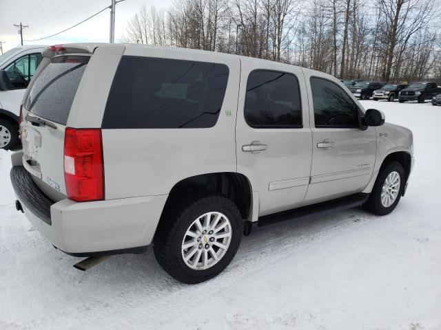 1GNFK13549R107294 - 2009 CHEVROLET TAHOE HYBRID TAN photo 3