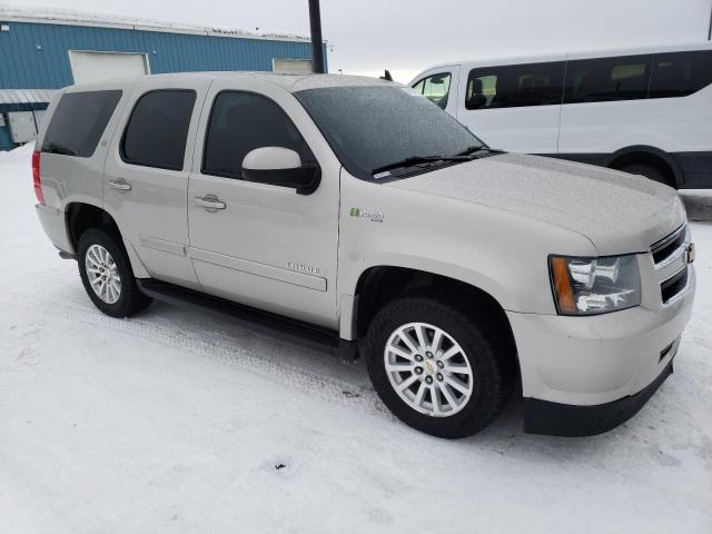 1GNFK13549R107294 - 2009 CHEVROLET TAHOE HYBRID TAN photo 4