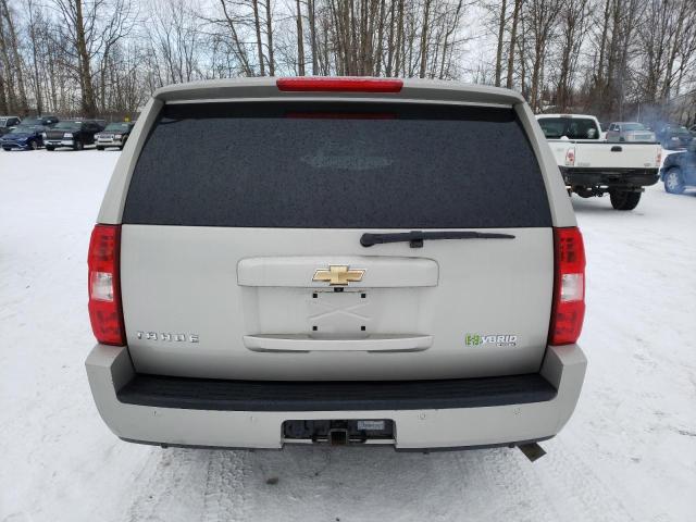 1GNFK13549R107294 - 2009 CHEVROLET TAHOE HYBRID TAN photo 6