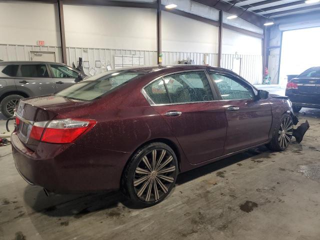 1HGCR2F3XFA055186 - 2015 HONDA ACCORD LX BURGUNDY photo 3