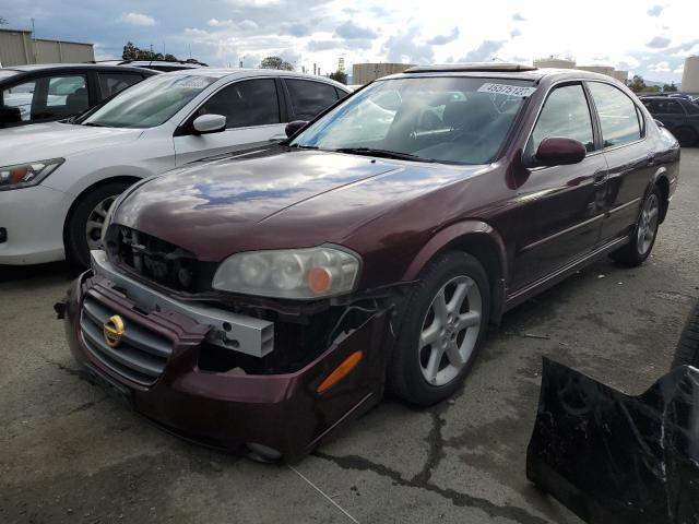 JN1DA31A22T318410 - 2002 NISSAN MAXIMA GLE BURGUNDY photo 1