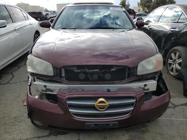 JN1DA31A22T318410 - 2002 NISSAN MAXIMA GLE BURGUNDY photo 5