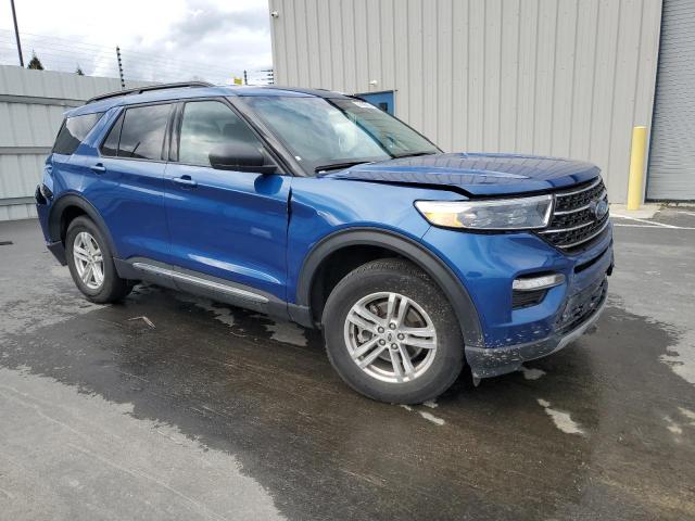 1FMSK7DHXPGB20154 - 2023 FORD EXPLORER XLT BLUE photo 4