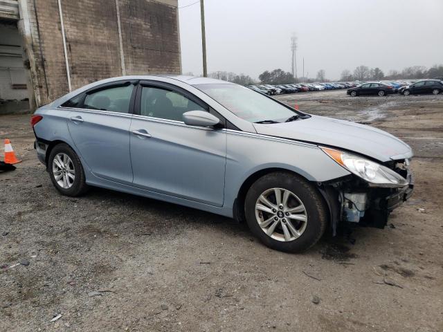 5NPEB4AC1CH426173 - 2012 HYUNDAI SONATA GLS BLUE photo 4