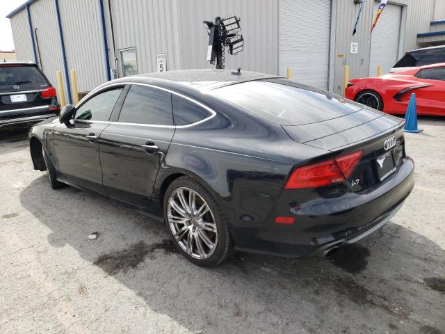 WAUSGAFC0CN022239 - 2012 AUDI A7 PRESTIGE BLACK photo 2