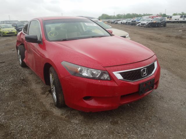 1HGCS12809A015655 - 2009 HONDA ACCORD EXL RED photo 1