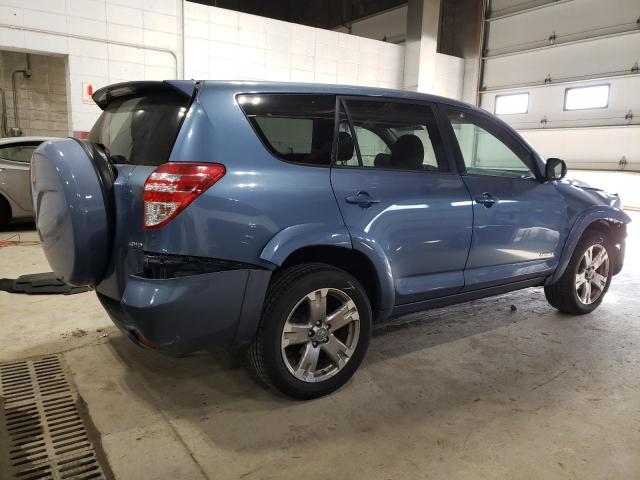 2T3BK32V39W005554 - 2009 TOYOTA RAV4 SPORT BLUE photo 3