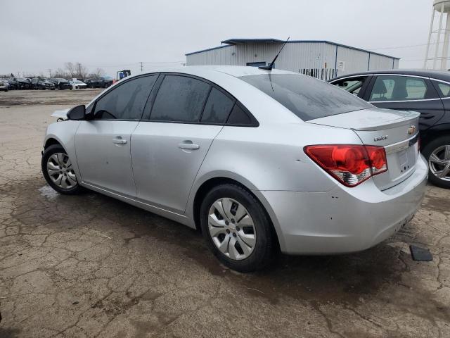 1G1PA5SHXD7307466 - 2013 CHEVROLET CRUZE LS SILVER photo 2