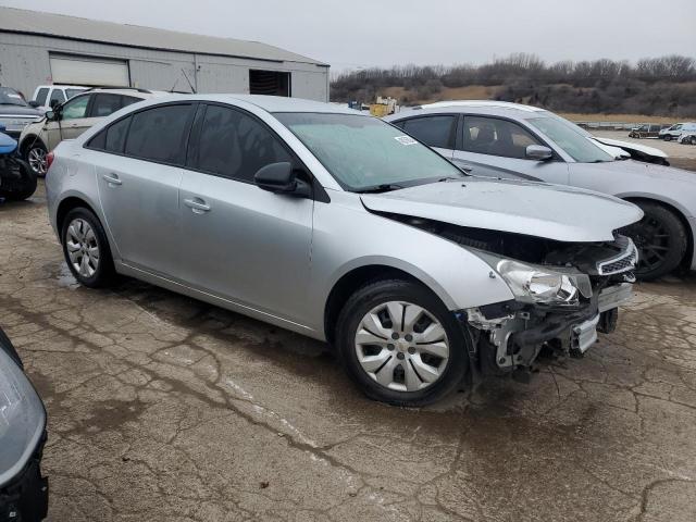 1G1PA5SHXD7307466 - 2013 CHEVROLET CRUZE LS SILVER photo 4