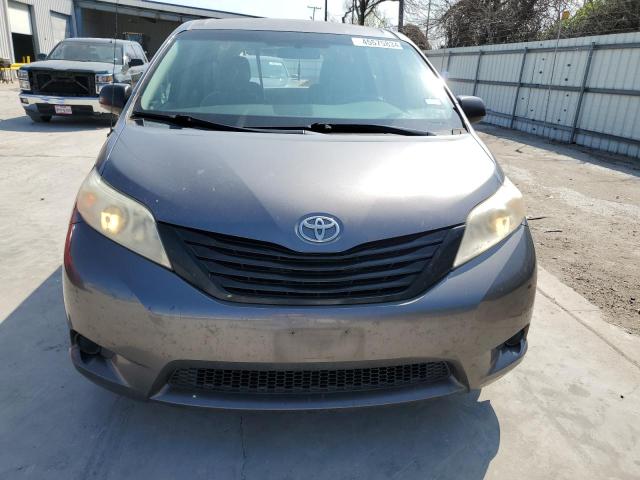 5TDZK3DCXBS117754 - 2011 TOYOTA SIENNA GRAY photo 5