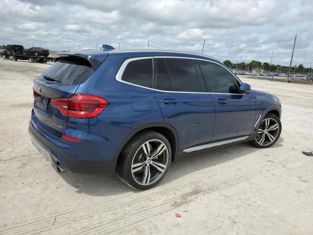 5UXTY3C08L9B57456 - 2020 BMW X3 SDRIVE30I BLUE photo 3