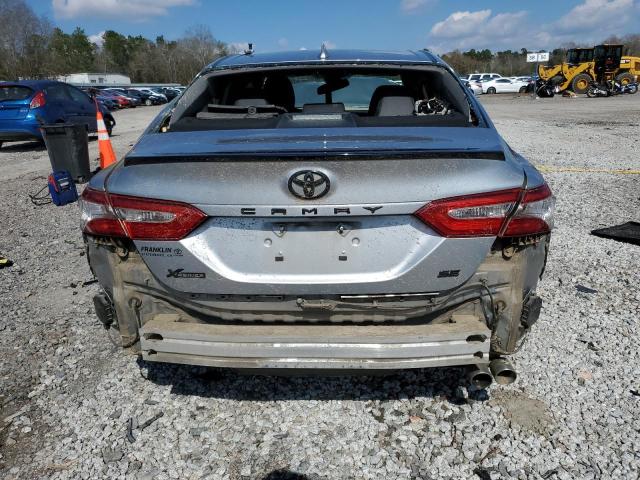 4T1B11HK2KU794606 - 2019 TOYOTA CAMRY L SILVER photo 6