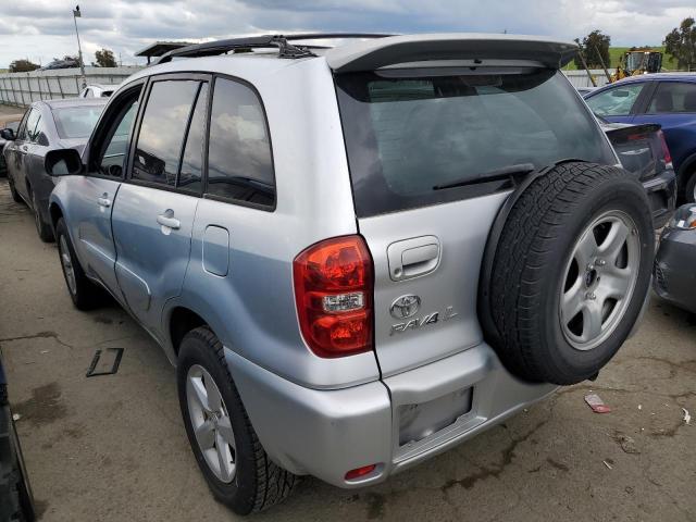 JTEHD20V446017154 - 2004 TOYOTA RAV4 SILVER photo 2