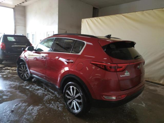 KNDPNCAC4K7523221 - 2019 KIA SPORTAGE EX RED photo 3