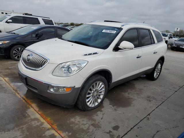 5GAKRBED7BJ354778 - 2011 BUICK ENCLAVE CXL WHITE photo 1