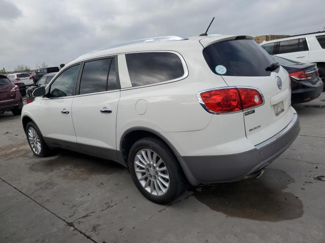 5GAKRBED7BJ354778 - 2011 BUICK ENCLAVE CXL WHITE photo 2