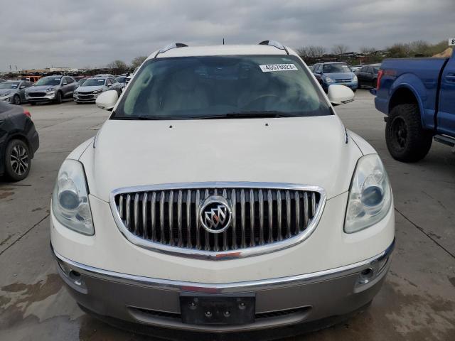 5GAKRBED7BJ354778 - 2011 BUICK ENCLAVE CXL WHITE photo 5