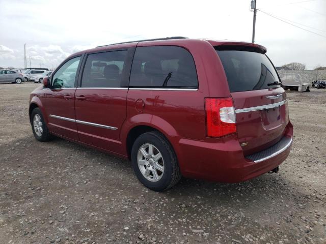 2C4RC1BG5DR630722 - 2013 CHRYSLER TOWN & COU TOURING 红色 照片 2