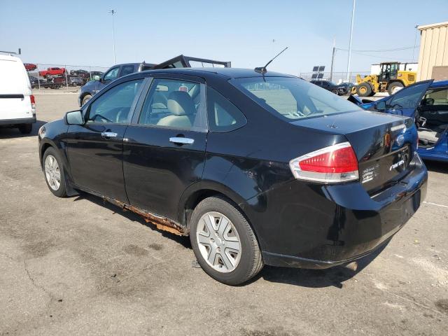 1FAHP34N28W262235 - 2008 FORD FOCUS S/SE BLACK photo 2