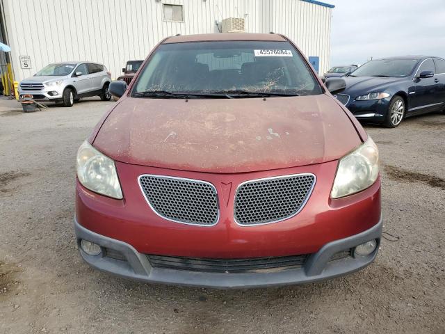 5Y2SL65856Z406586 - 2006 PONTIAC VIBE BURGUNDY photo 5