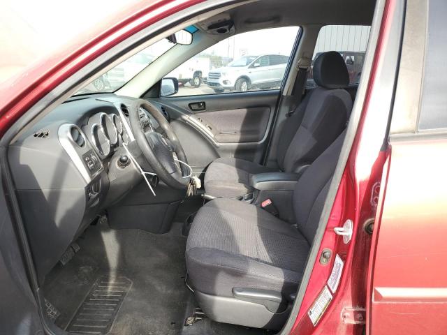 5Y2SL65856Z406586 - 2006 PONTIAC VIBE BURGUNDY photo 7