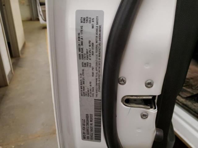 3C6RR7LT3MG644659 - 2021 RAM 1500 CLASS SLT თეთრი ფოტო 12