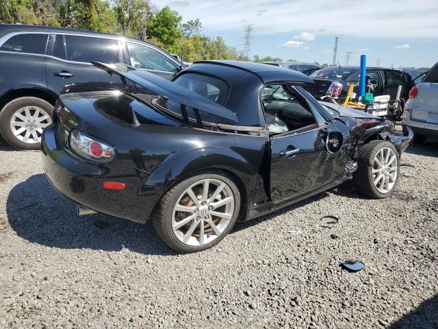 JM1NC26F480147728 - 2008 MAZDA MX-5 MIATA BLACK photo 3