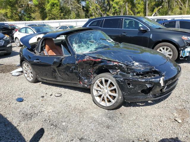 JM1NC26F480147728 - 2008 MAZDA MX-5 MIATA BLACK photo 4