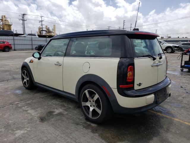 WMWML33578TJ46971 - 2008 MINI COOPER CLUBMAN WHITE photo 2