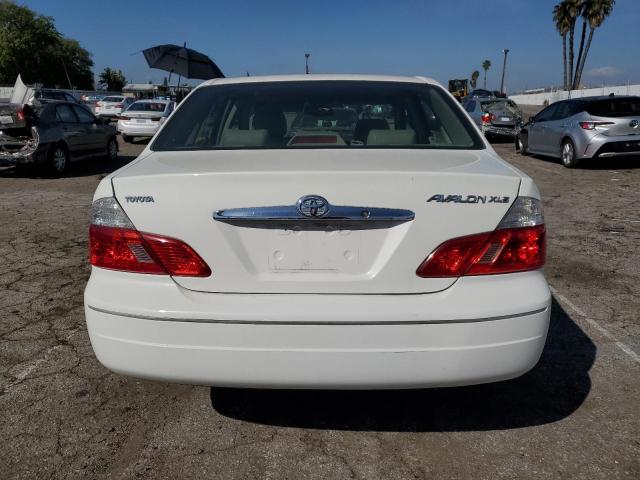 4T1BF28B24U343878 - 2004 TOYOTA AVALON XL WHITE photo 6