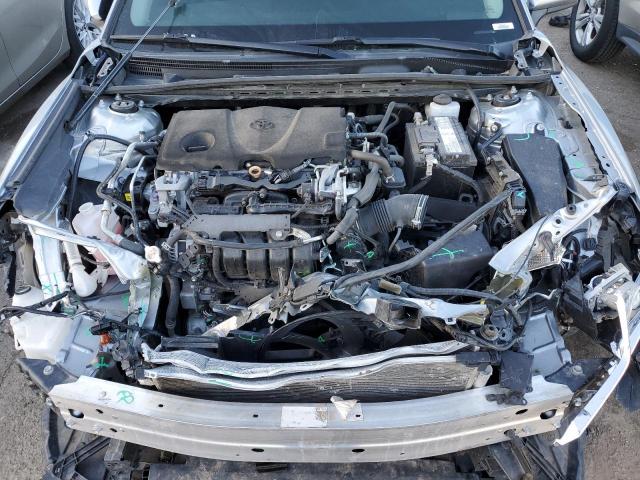 4T1B11HK9KU805052 - 2019 TOYOTA CAMRY L SILVER photo 11