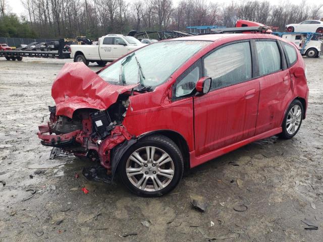 JHMGE8H58BC026604 - 2011 HONDA FIT SPORT RED photo 1