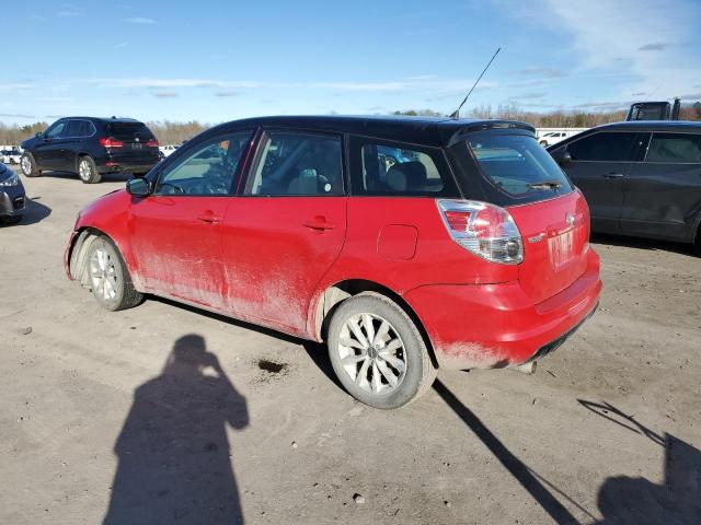 2T1KR32E57C648894 - 2007 TOYOTA COROLLA MA XR RED photo 2