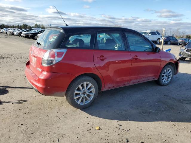 2T1KR32E57C648894 - 2007 TOYOTA COROLLA MA XR RED photo 3