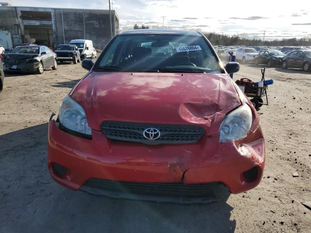 2T1KR32E57C648894 - 2007 TOYOTA COROLLA MA XR RED photo 5
