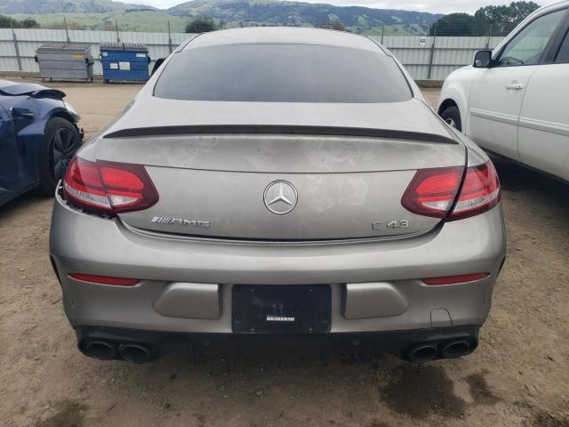 WDDWJ6EB2LF977006 - 2020 MERCEDES-BENZ C 43 AMG SILVER photo 6