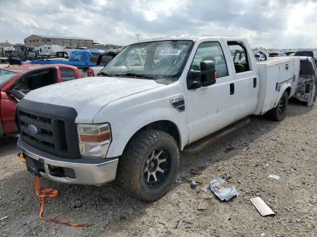 1FTSW20548EE01662 - 2008 FORD F250 SUPER DUTY WHITE photo 1