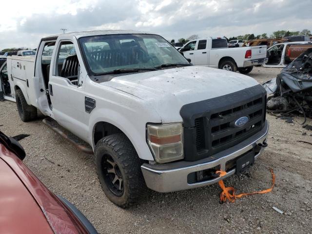 1FTSW20548EE01662 - 2008 FORD F250 SUPER DUTY WHITE photo 4