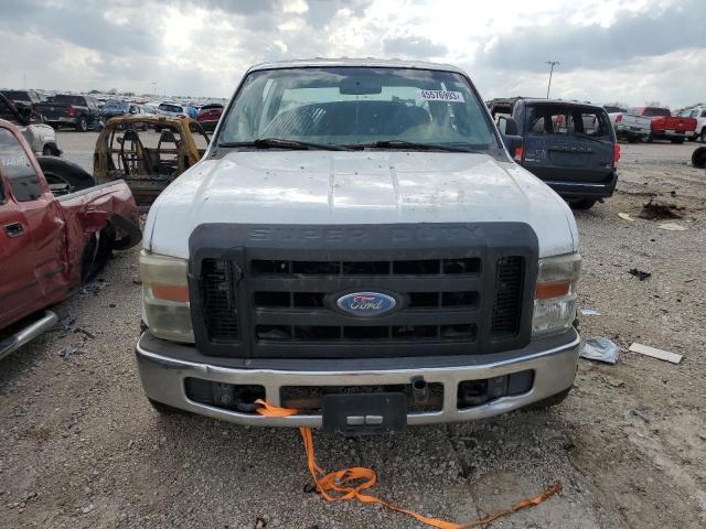 1FTSW20548EE01662 - 2008 FORD F250 SUPER DUTY WHITE photo 5