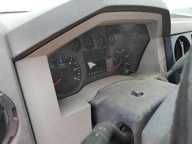 1FTSW20548EE01662 - 2008 FORD F250 SUPER DUTY WHITE photo 9