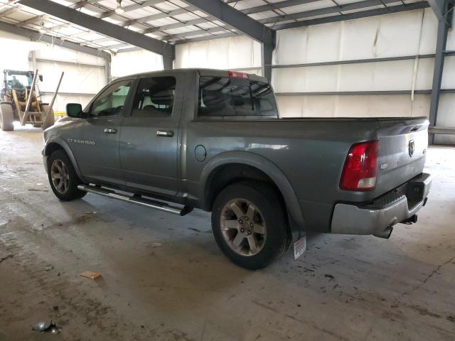 1C6RD7NT5CS188165 - 2012 DODGE RAM 1500 LARAMIE GRAY photo 2