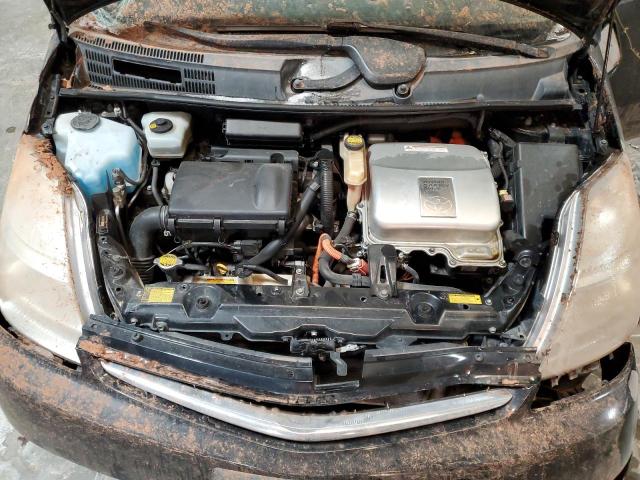 JTDKB20U667535576 - 2006 TOYOTA PRIUS BLACK photo 11